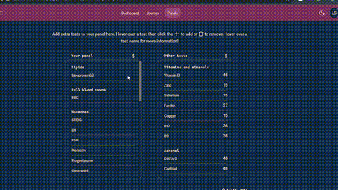 Order Your Panel